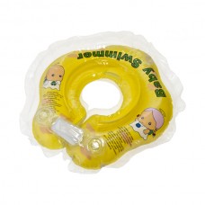 BABY SWIMMER Круг для купания ( 3-12кг) Желтый Полуцвет 